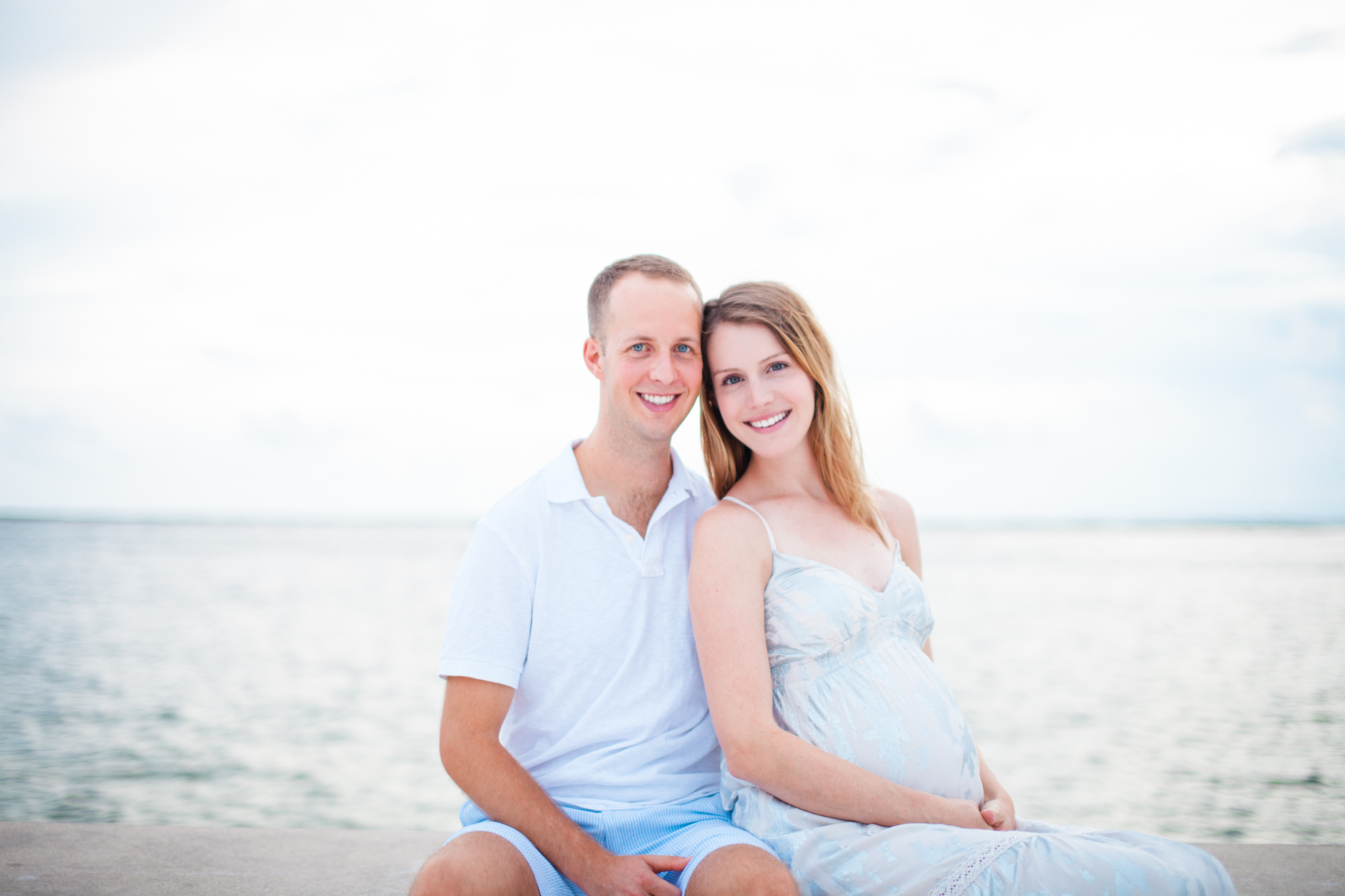 romantic maternity session in Destin Florida
