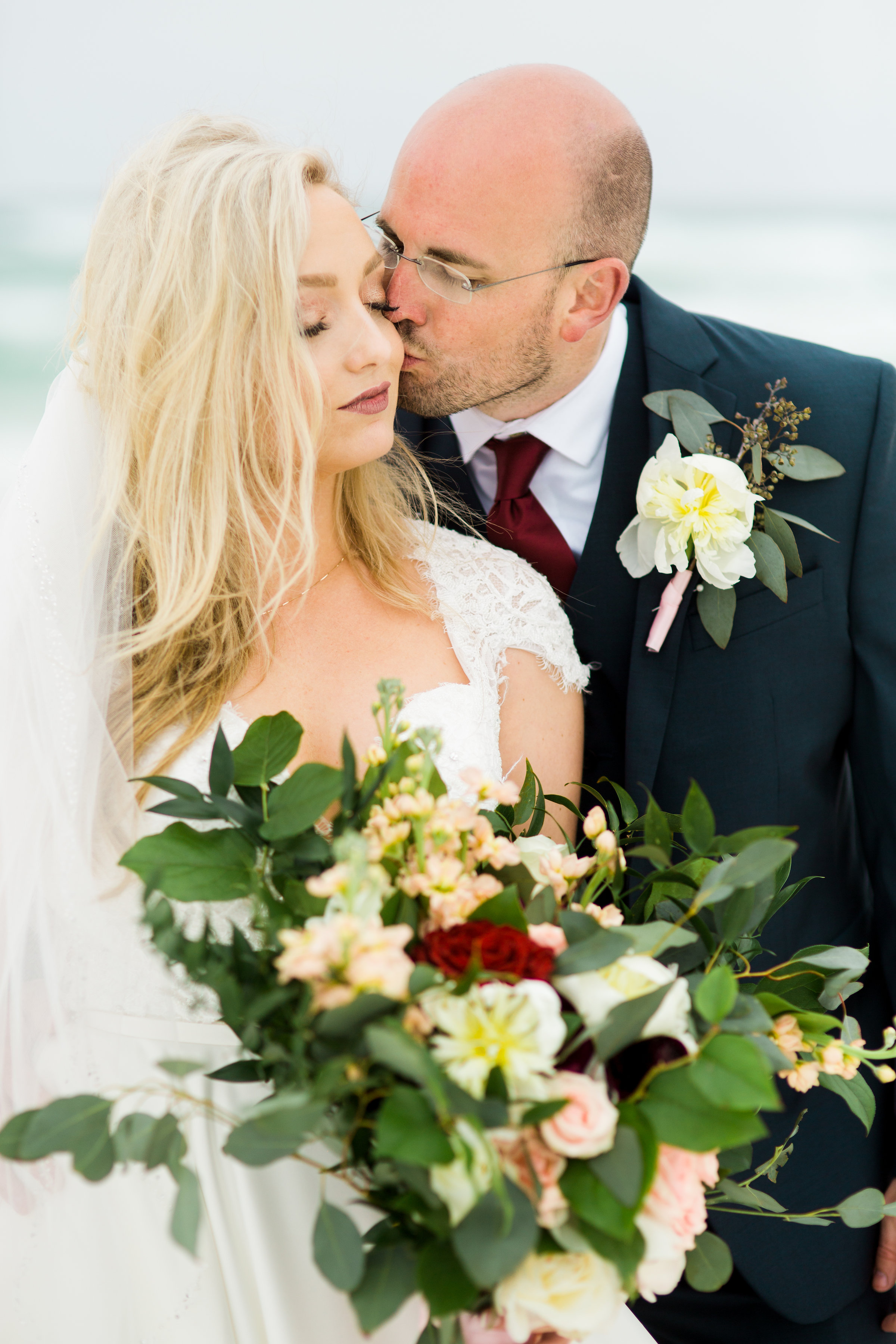 Henderson beach destin florida wedding florals