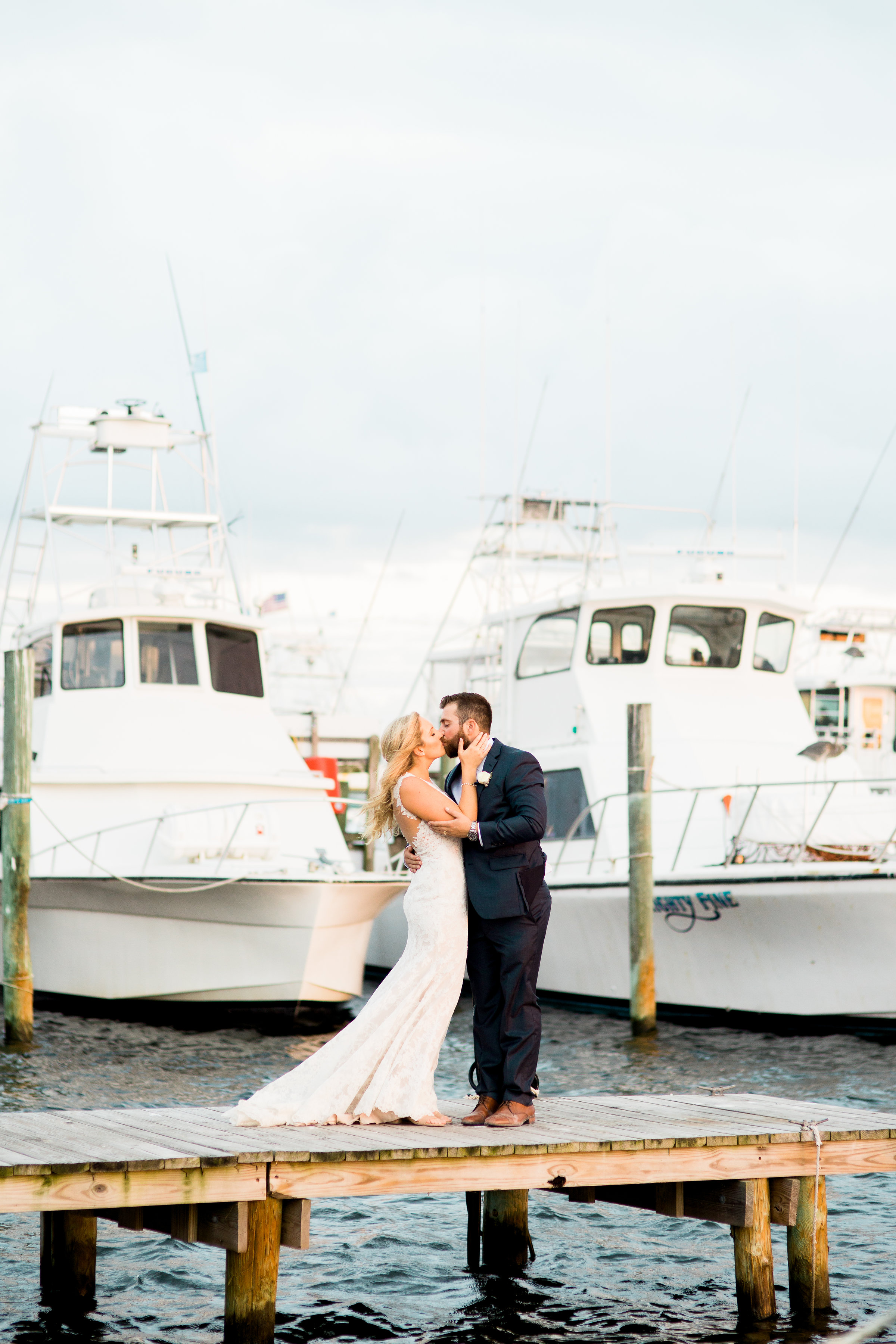 destin wedding portraits on the harbor