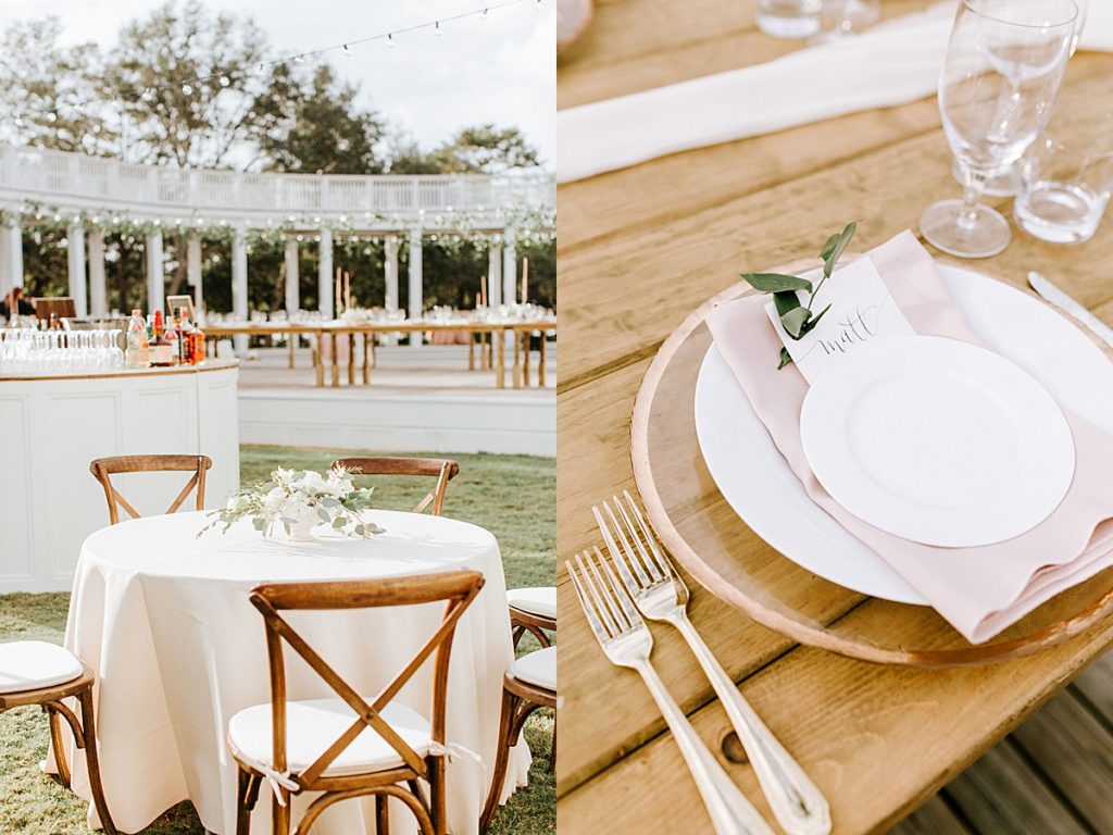 Wedding Details Reception| Gorgeous Seaside Florida Wedding at Lyceum Lawn by Lily & Sparrow Photo Co.