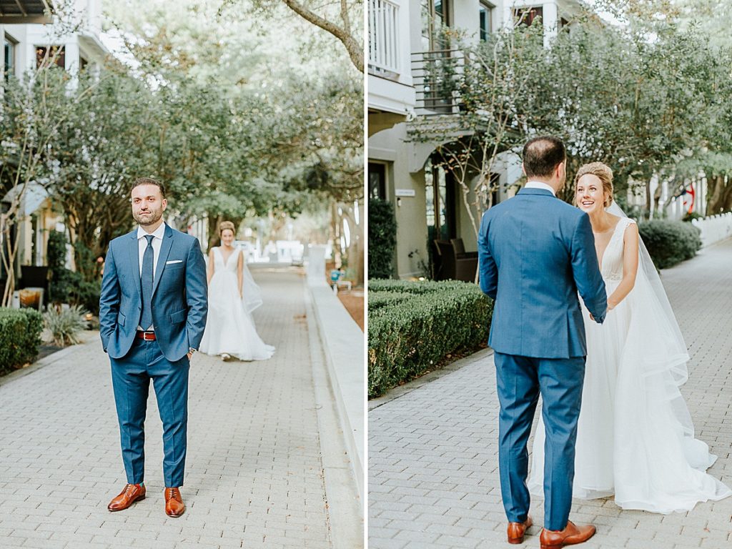 First Look | Gorgeous Seaside Florida Wedding at Lyceum Lawn by Lily & Sparrow Photo Co.
