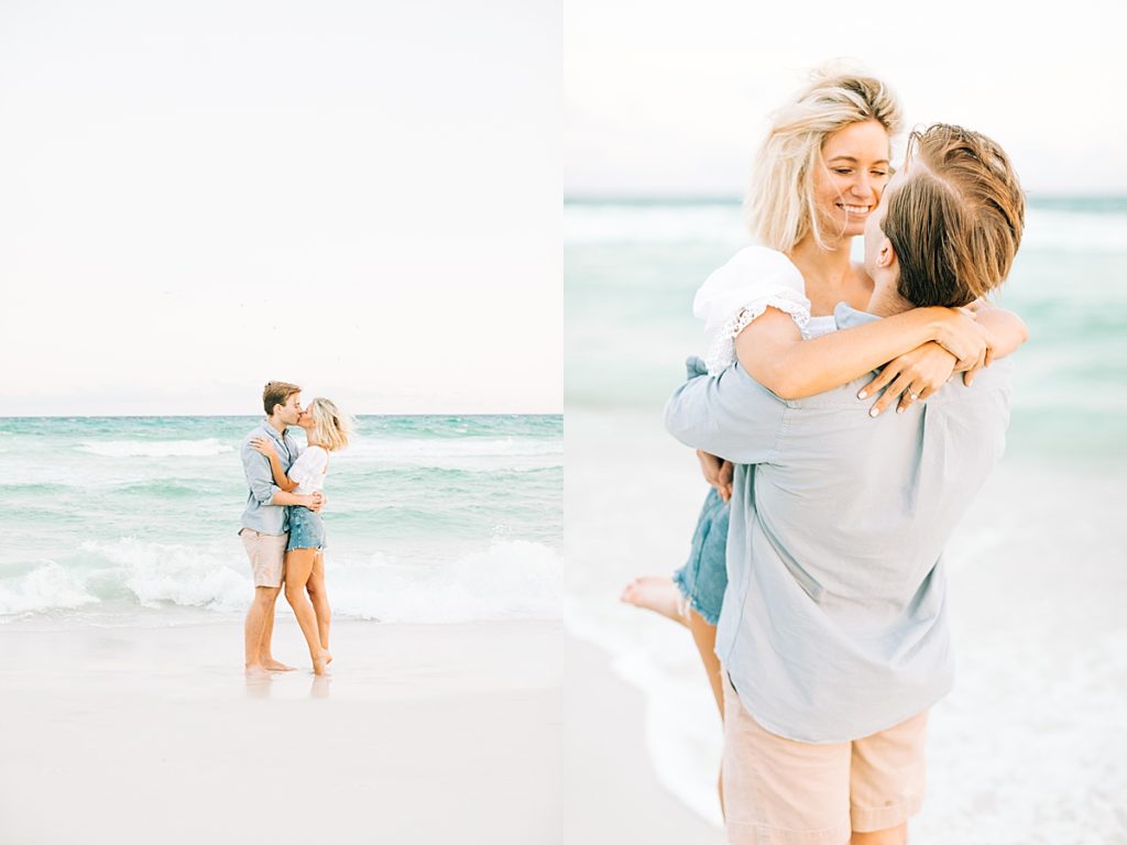Rosemary Beach Engagement Proposal Photographer Lily & Sparrow Photo